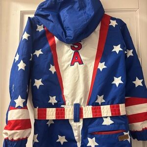 Tipsy Elves Blue and White Star Jacket
